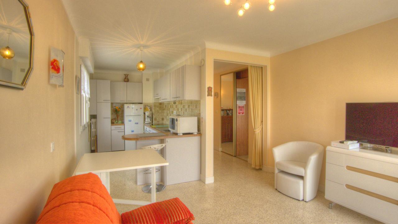 Studio 3 Etoiles Vue Mer 150M Plages Parking Clim Wifi Cannes Exteriér fotografie